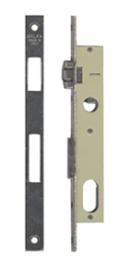 00* - serrature welka art.110.15.010 da infilare per montanti, catenaccio a una mandata e rullo regolabile, entrata mm.15, larghezza mm.