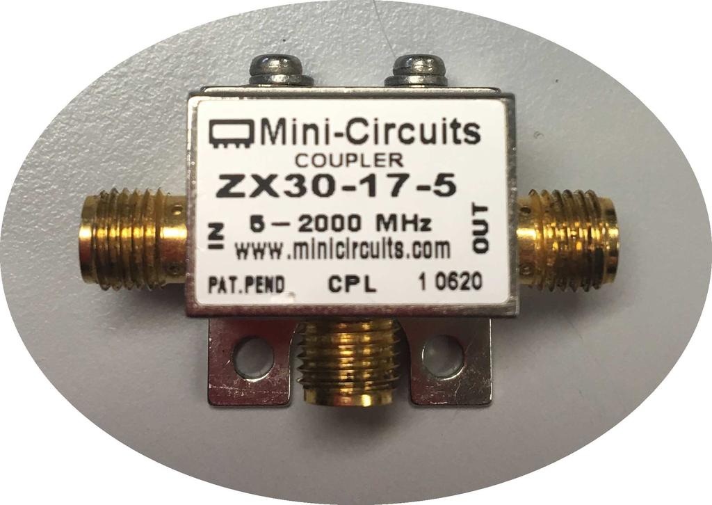 Caratterizzazione di un accopiatore direzionale con analizzatore di rete Figura 33: Directional Coupler 1. Riprodurre i grafici presenti nel data-sheet e riportati nella figura sottostante. 2.