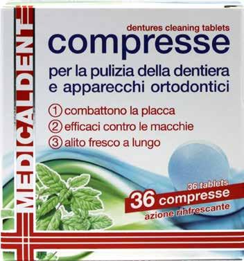 lamelle in morbida gomma per rimuovere delicatamente le macchie e lucidare i denti, mentre lo