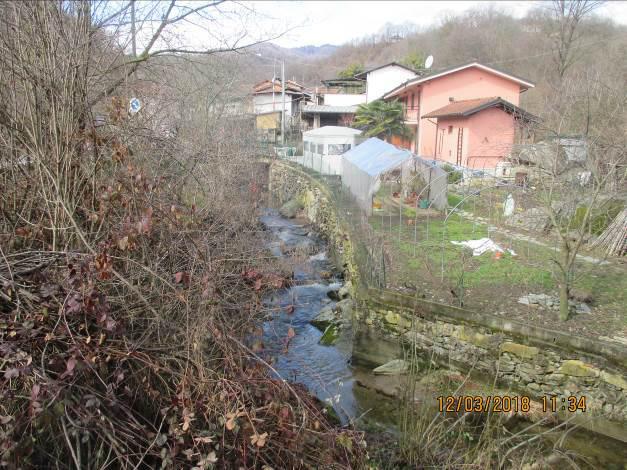 Intervento 2 Vista del tratto di fiume oggetto di