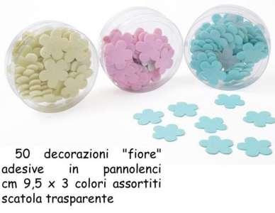 decorazioni pannolenci fiore 56985 Rocchetto filo