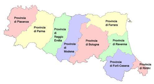 EmiliaRomagna Region profile Total population over 4,3 millions Surface 22.