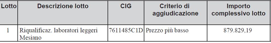 Verbale di gara Pagina 2 AFFIDAMENTO IN APPALTO, MEDIANTE PROCEDURA NEGOZIATA SENZA PREVIA PUBBLICAZIONE DI UN BANDO DI GARA, MEDIANTE GARA TELEMATICA, AI SENSI AI SENSI DELL ART. 33, COMMA 5 DELLA L.