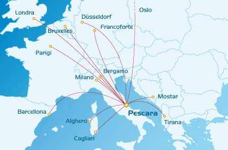 LOCATION Pescara gode di una posizione strategica: è