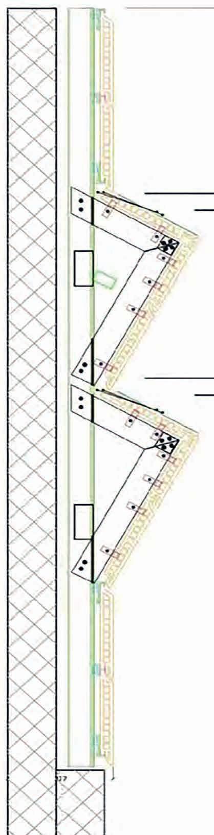 100 soluzioni innovative di risparmio energetico lucia ceccherini nelli sopra Particolare costruttivo dell attacco struttura portanteelemento in cotto sotto Sezione del prototipo del progetto.