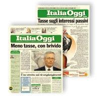 IL QUOTIDIANO ECONOMICO, GIURIDICO E POLITICO Profilo del lettore (Audipress 11/3) Direttore Italia Oggi: Pierluigi Magnaschi Direttore Italia Oggi Sette: Marino Longoni Distribuzione Italia Oggi: