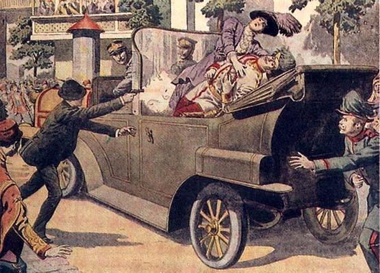 CAUSA DELLA GRANDE GUERRA Il 28 giugno 1914, uno studente nazionalista serbobosniaco, mentre l arciduca