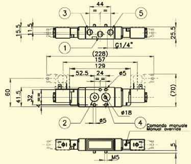 - TECHNICAL DATA Aria compressa filtrata, lubrificata o secca Filtered dry or