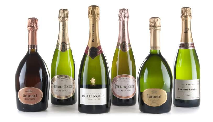 BLASON ROSÉ BRUT CL 75 RUINART CHAMPAGNE BRUT CL 75 LAURENT-PERRIER CHAMPAGNE BRUT CL 75 Sei TUTTE LE BOTTIGLIE SONO CONFEZIONATE IN CASSA DI LEGNO