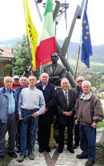 Memoriale Enrico Mattei di Bascapè: la bacheca illustrativa posta a lato dell ingresso che ricorda il tragico evento e dove è intervenuto anche Giorgio Marazzina, Sindaco del vicino Comune di