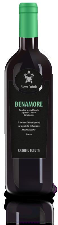 BENAMORE Il vino eleva l anima e i pensieri, e le inquietudini si allontanano dal cuore dell uomo Pindaro UVE DEL SANNIO: Aglianico, Merlot, Sangiovese GRADO ALCOLICO: 12,5% TEMPERATURA DI SERVIZIO: