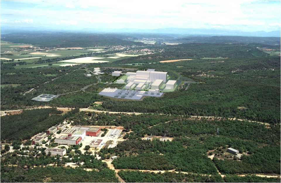 Sito di ITER a Cadarache (Bouche du Rhône ) Sito