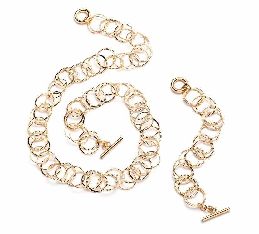 SOVRANI - FASHION MOOD - CHAIN LINE 260 Parure in bronzo con