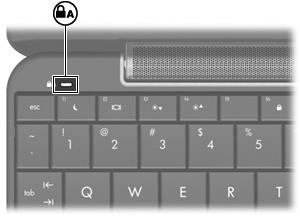 (2) Pulsante sinistro del TouchPad* Ha la stessa funzione del pulsante sinistro di un mouse esterno.