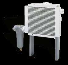 Una gamma di efficienti refrigeratori finali e separatori di acqua compatibili con il compressore Refrigeratori finali HD raffreddati ad acqua Atlas Copco offre una gamma di refrigeratori finali e