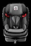 : The upper part (backrest and headrest) can be adjusted to 5 positions.