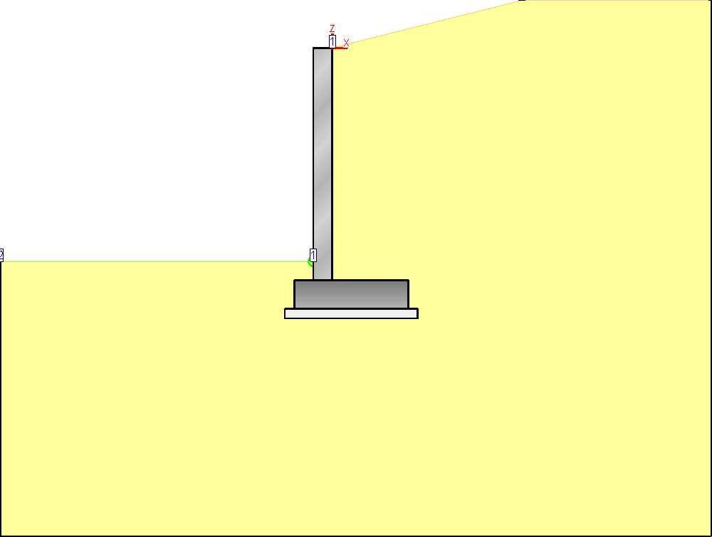 terreno inseriti strato (x;z) 1 (400;-515) 2 (400;50) - 1 - Strato 1 (strato 1 ) Terreno 2 (non_coesivo) (Sabbia) c' = 0 dan/cm2 gamma =