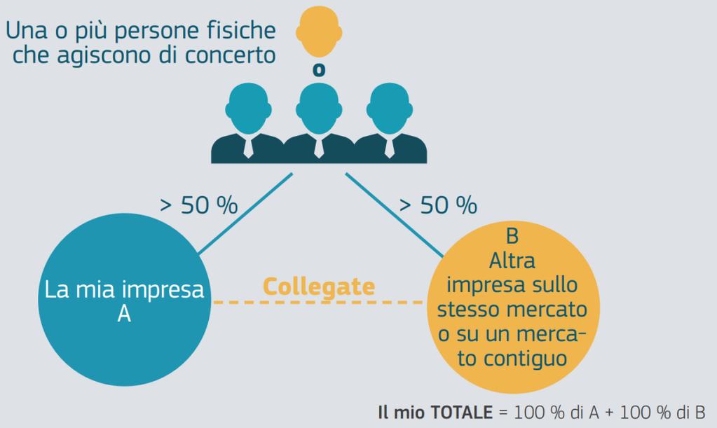 ES. IMPRESE COLLEGATE ESEMPIO: Mari Rssi pera cme architett liber prfessinista (sci al 100% della P.IVA cn cui pera) ed è inltre sci al 60% di un impresa di cstruzini. Le due imprese sn cllegate.