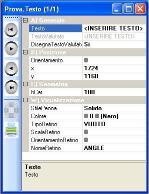 Cerchio: utilizzare questo comando per disegnare un cerchio; dopo averlo attivato fare click con il mouse sul punto in cui si desidera inserire il centro del cerchio, quindi selezionare graficamente