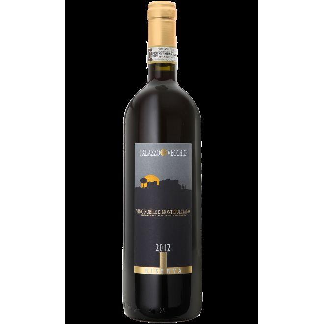 Vino Nobile di Montepulciano DOCG Riserva 2012 Questo è un vino storico per Palazzo Vecchio essendo stato il primo vino prodotto dalla casa.