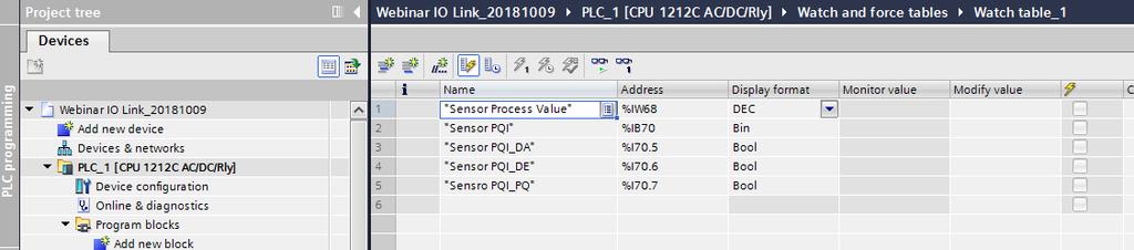 STRUTTURA DEL FILE IODD DI UN SENSORE IO-LINK STEP 9: Go