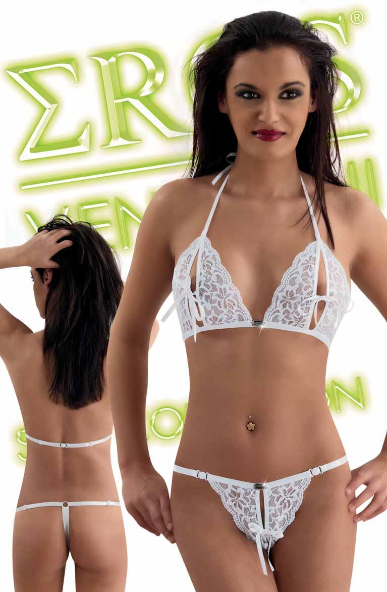 INTIMO DONNA 2762 SET CON PERIZOMA Reggiseno: 85%