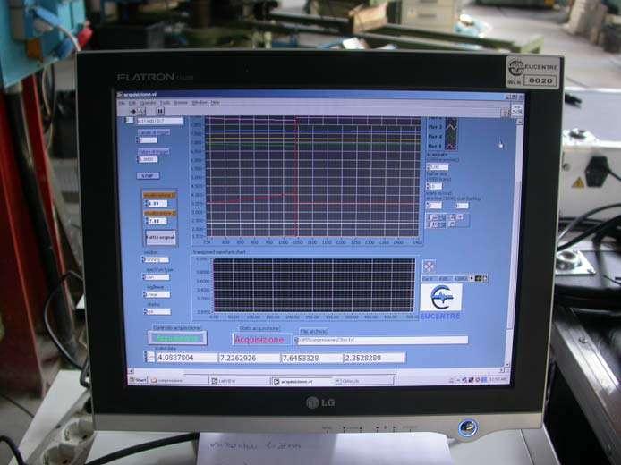 3. Descrizione della strumentazione Il sistema di acquisizione dati National Instruments è costituito da convertitore analogico digitale 24bit di risoluzione con campionamento massimo a 3kS,