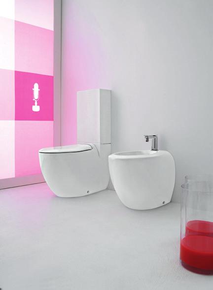 Blend BLV002 BLEND vaso terra + kit di fissaggio + raccordo di scarico back to wall WC + fitting system kit + pipe 25 36 x 52 10 20 300 BLB002 BLEND bidet terra