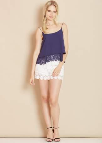 ARABESQUE - TOP L015637 NAVY