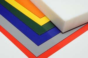LASTRE PVC ESPANSO colore bianco (densità 0,50) colorato (densità 0,65) COD. ART SPESS.