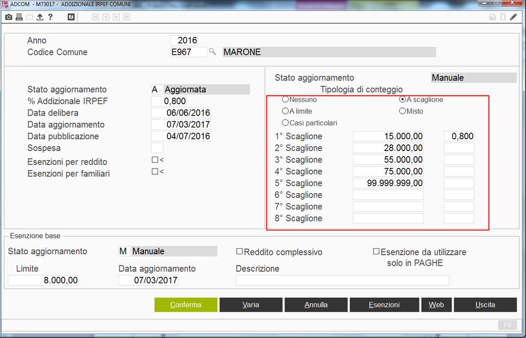 NOTE OPERATIVE DI RELEASE Il presente documento costituisce un integrazione al manuale utente del prodotto ed evidenzia le variazioni