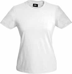 2660 Tshirt bianca 100% cotone pettinato, gr.