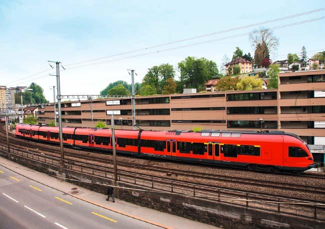 Treno pubblicitario Zugo/Lucerna Bacino di utenza regione di Zugo/Lucerna Il treno pubblicitario FFS Zugo/Lucerna circola in tutta la regione di Zugo/Lucerna e Argovia/Soletta.