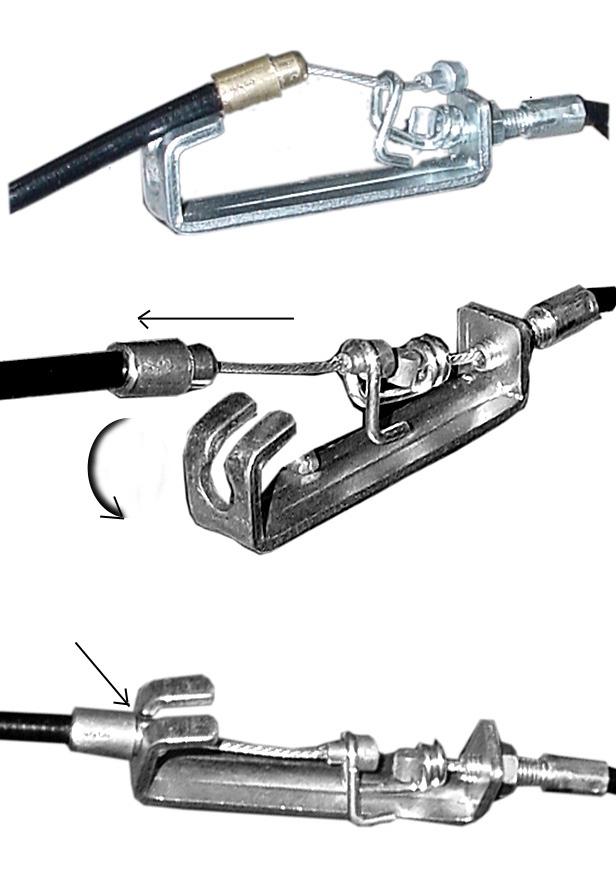 Montaggio supporto manubrio ATTENZIONE Nell operazione di fissaggio del tubo supporto manubrio al corpo principale il cavo di collegamento del sensore di velocità può venire tagliato tra i tubolari o