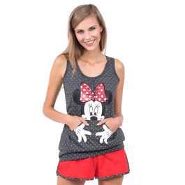 Pijama Minnie Disney Bright sin mangas adulto PREZZO DI LISTINO