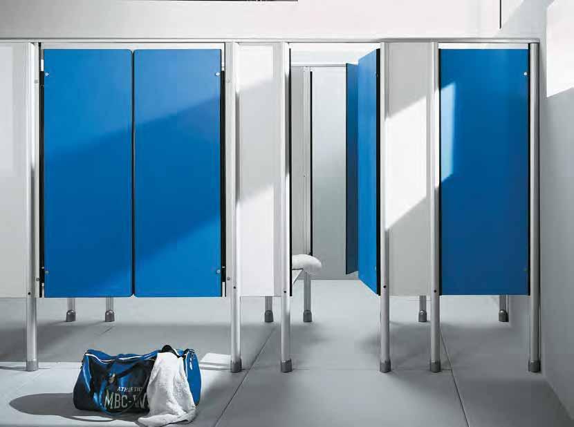 DOUBLE-DOOR CABINE A ROTAZIONE IN C-HPL / DOUBLE-DOOR CHANGING PARTITION BOXES IN C-HPL Le CABINE A ROTAZIONE di Soema, la cui istallazione non necessita di struttura edile, sono la soluzione