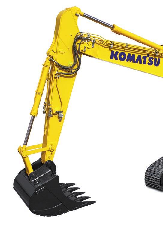 Un rapido sguardo Costruita intorno alla piattaforma motore EU Stage IIIB, l ultima generazione di escavatori Komatsu continua una lunga tradizione fatta di qualità senza compromessi e totale