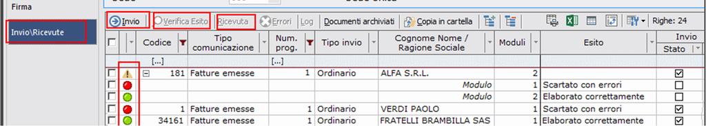 Per il comune di Livigno non è necessaria alcuna parametrizzazione, in quanto la procedura effettua un controllo sulla tabella dei comuni italiani.