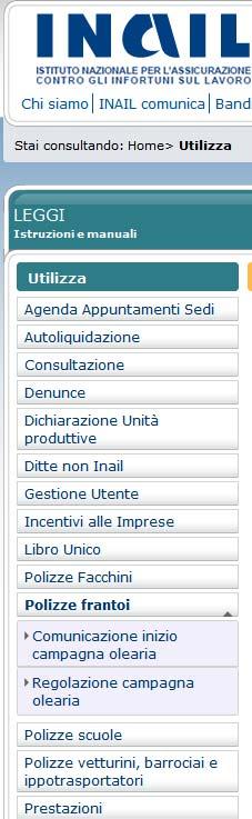 3 Regolazione campagna olearia L intermediario abilitato che deve effettuare la comunicazione della durata effettiva della campagna oleario o che deve comunicare eventuali