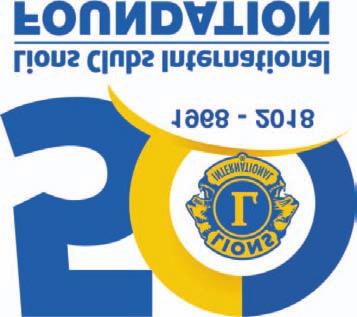 La Lions Clubs International Foundation LCIF La Fondazione del Lions Clubs International (LCIF) nasce nel lontano 1968 con lo scopo di portare a termine progetti umanitari su vasta scala sia nei