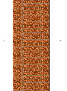 Stru144984 - muratura 50 cm Spessore totale [cm]: 57,50 Massa superficiale [kg/m²] 931,80 CONDUTTANZA UNITARIA RESISTENZA UNITARIA Superficiale interna [W/(m² K)]: 7,69 Superficiale interna(*) [(m²