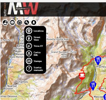 Altre Funzioni Generali Localizza funzione che geolocalizza il device in uso Street View funzione che attiva streetview di google (cliccare su una strada.