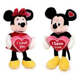 84077942683peluche Disney Mickey Minnie I Love You 25