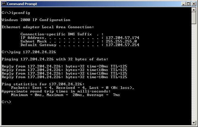 Analisi di Ping 4 23