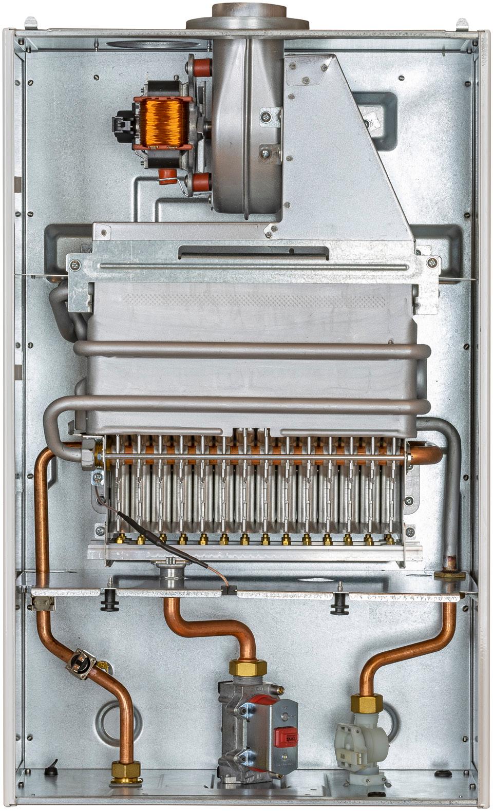 11 RS i - 14 RS i Scaldabagno istantaneo a gas a camera stagna a basse emissioni di Ossido di zoto Lo scaldabagno istantaneo a camera stagna RS i è disponibile nelle versioni da 11 e da 14 litri a