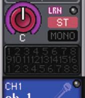Finestra TO STEREO/MONO (CH1 32, CH33 64/ST IN (QL5), ST IN (QL1)) Modifica dell'elaborazione del segnale di ingresso quando si