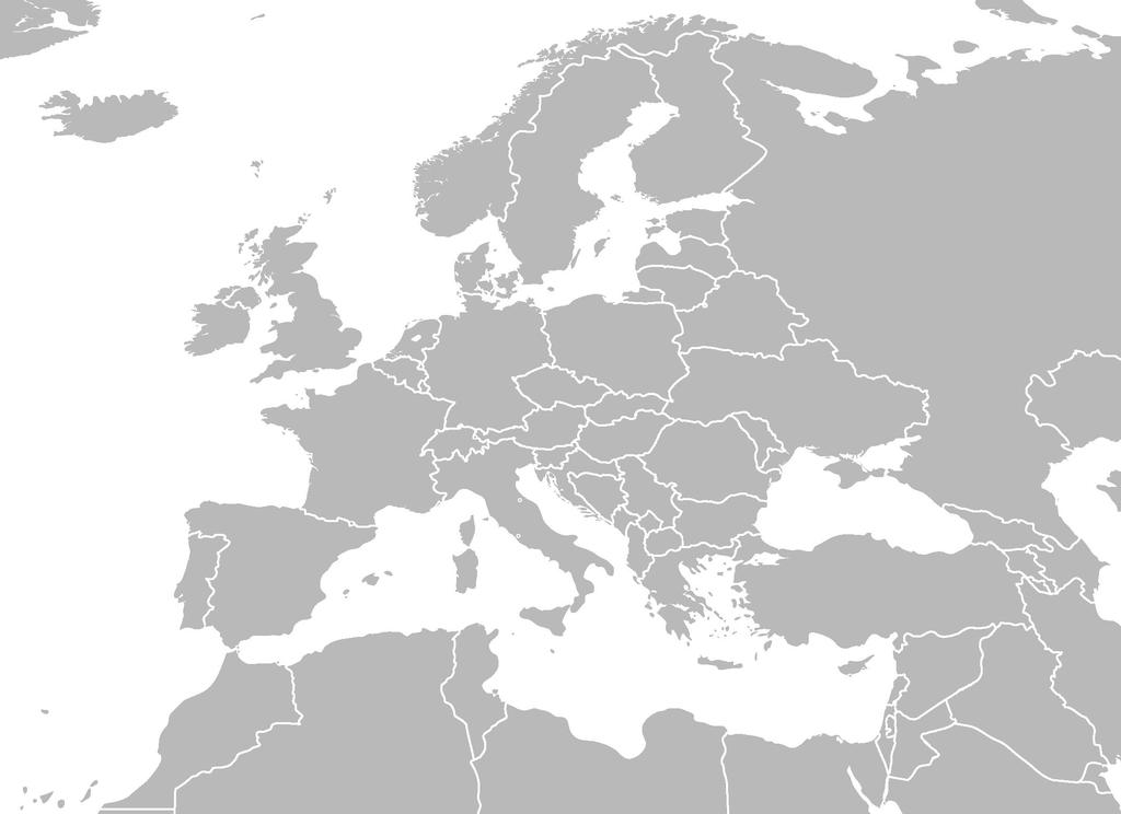 I mercati europei in cui abbiamo sviluppato progetti Europa - Danimarca - Francia - Germania - Irlanda - Italia -