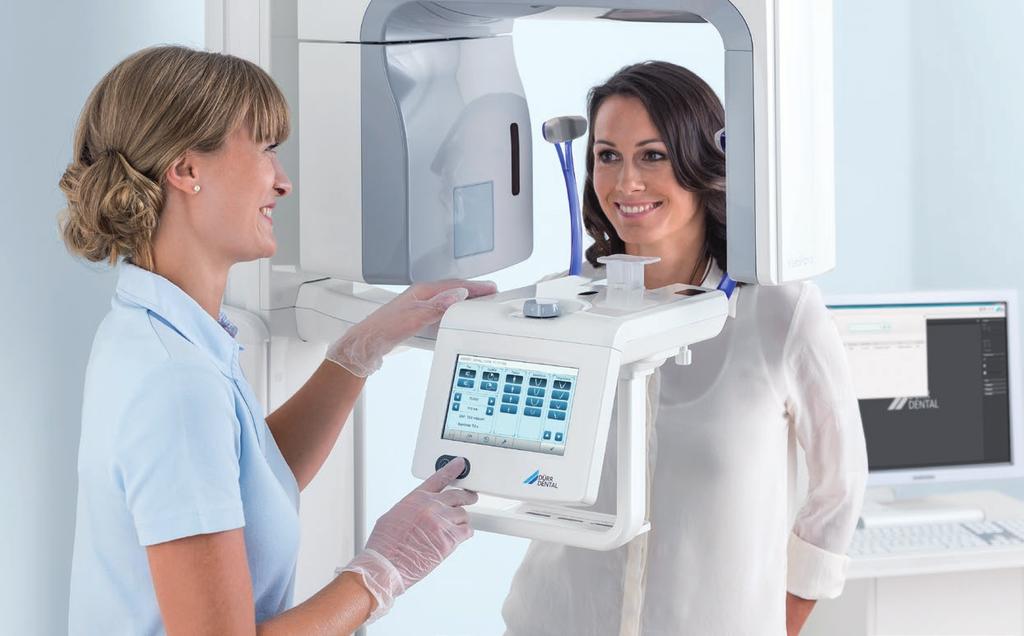 VistaPano S Radiografico panoramico digitale dotato di tecnologia S-Pan Tratti distintivi: Tecnologia S-Pan per una diagnosi più semplice Sensore CsI per una migliore qualità d immagine e una