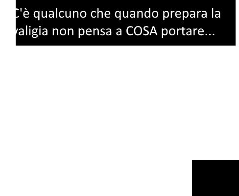 sistemata agevolmente sotto il sedile davanti a te Ad esempio un piccolo zainetto Il tuo