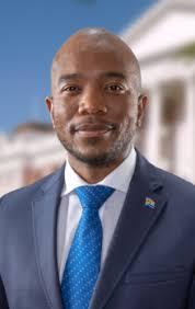 Il presidente del DA Mmusi Maimane concentra invece la sua campagna elettorale